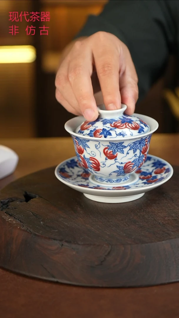 景德镇手工手绘杯