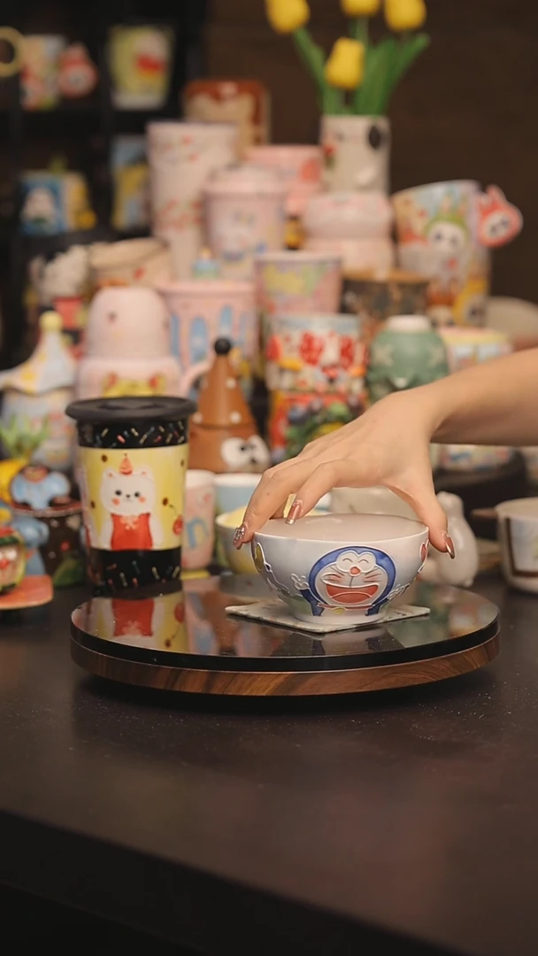 景德镇釉下彩绘设计师款式陶瓷