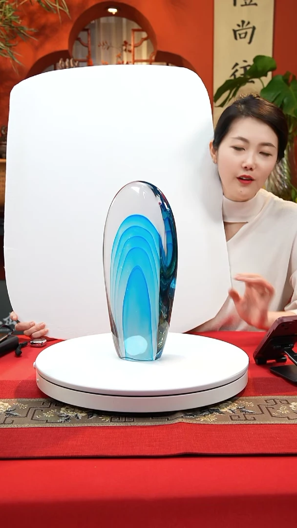 手工艺品琉璃观山景行