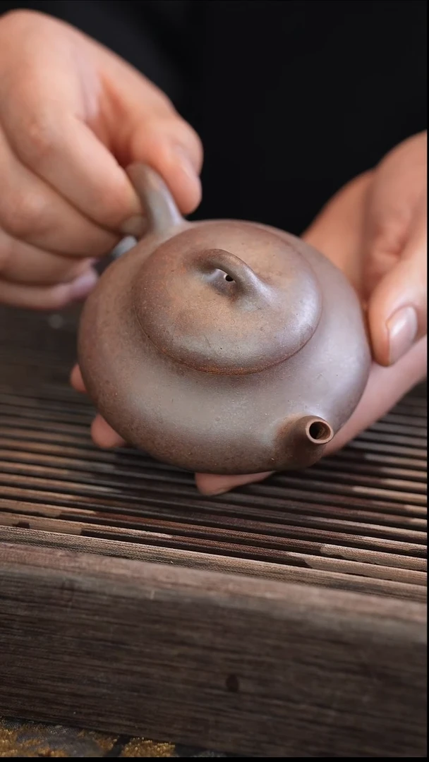 茶壶紫砂汉棠石瓢 180cc 还原烧