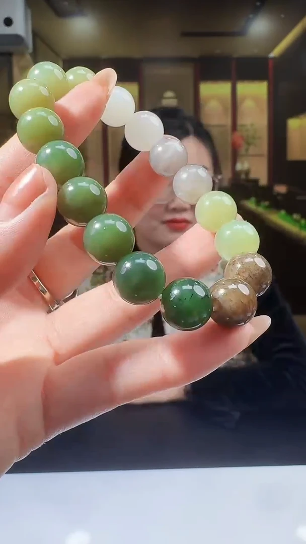 颈饰未镶嵌和田玉50221多样性发其一