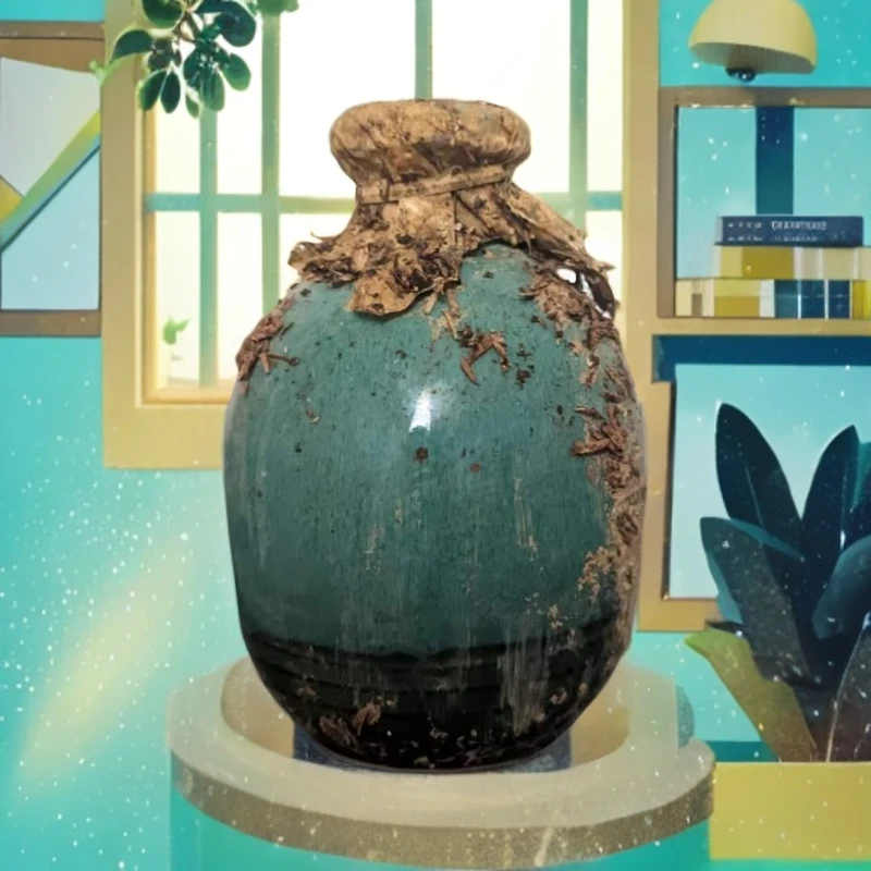 姚花春纯粮窖藏老酒52度500ml绵柔口感52度500