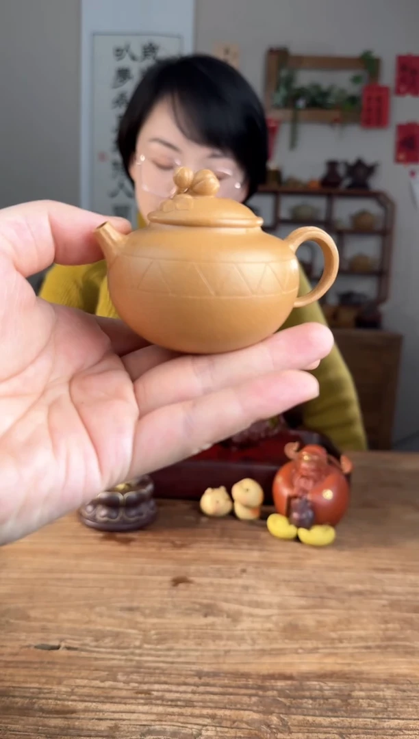 【闪购商品】紫砂茶壶小瑕疵悠然  四号井段泥