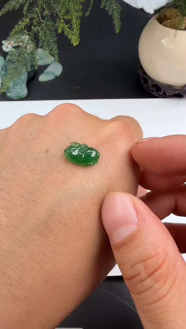 吊坠(不含链)未镶嵌翡翠翡翠饰品-250