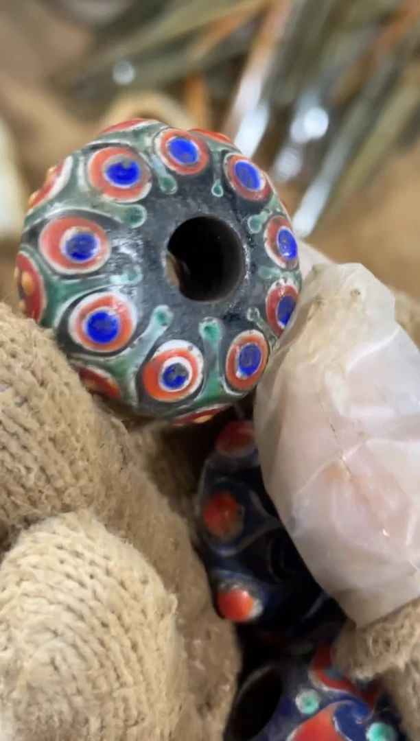 瓷片手工，手绘，瓷器