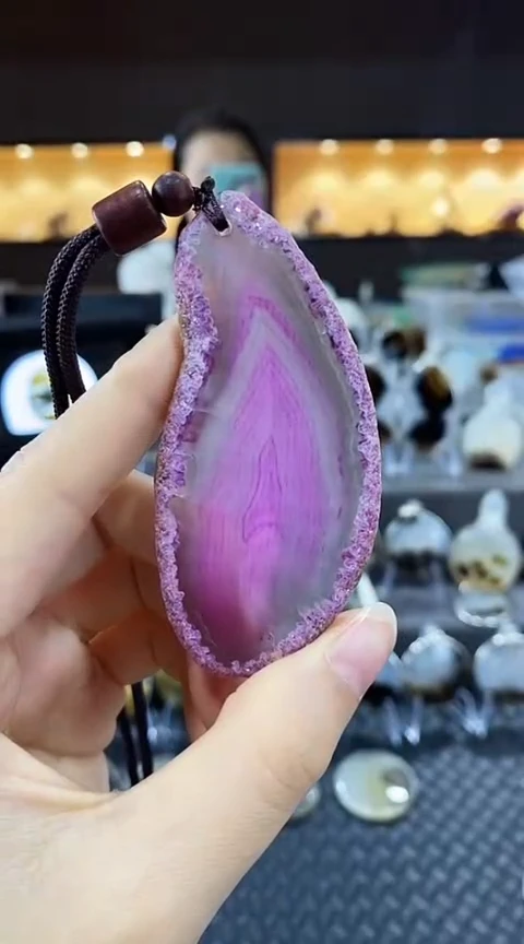 未镶嵌颈饰玛瑙/玉髓S****.玛瑙