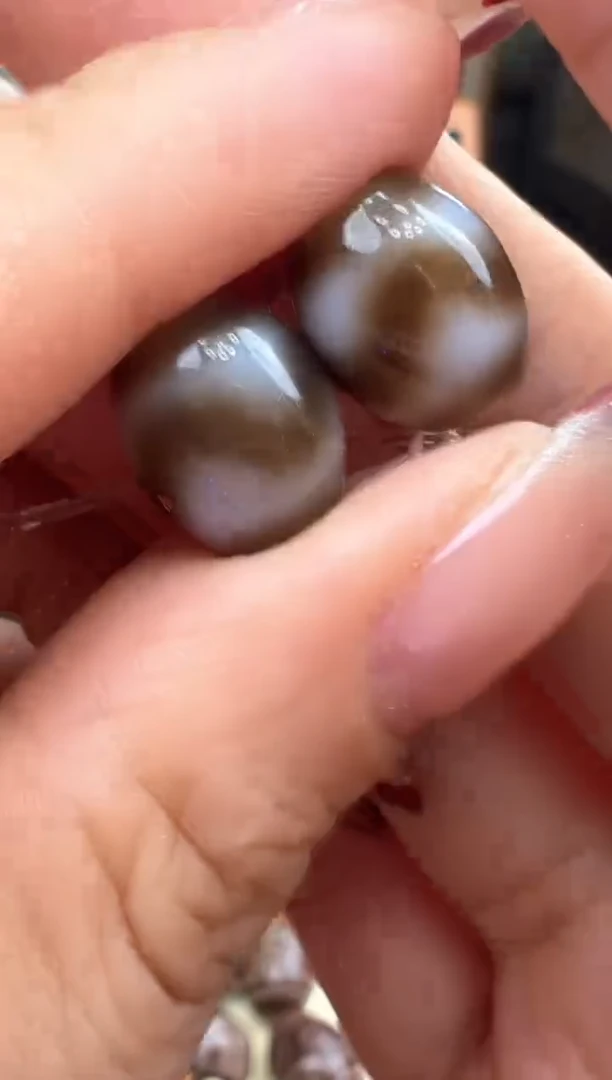 合金颈饰玛瑙/玉髓（覆膜）37.(微瑕随机发货)
