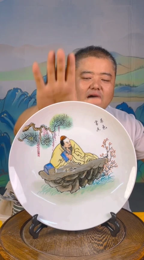摆件景德镇陶瓷青花摆件61