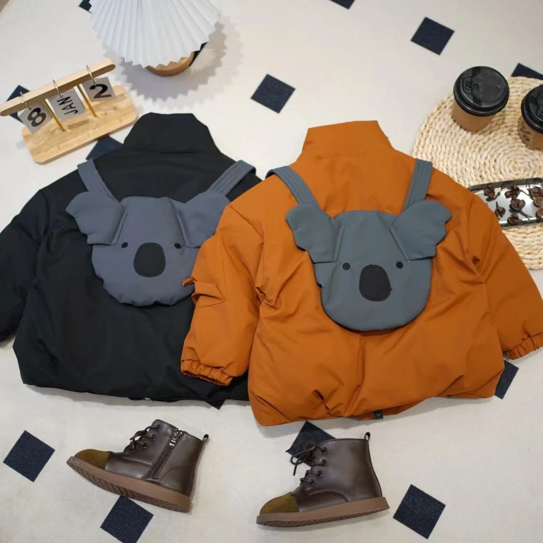 儿童冬季韩版卡通立体考拉羽绒服SQ1508