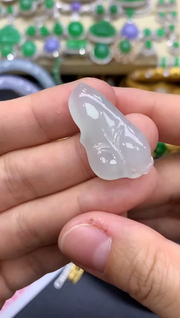 颈饰未镶嵌翡翠152-中国好珍宝