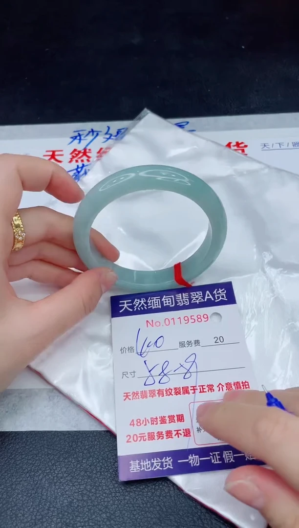 未镶嵌手镯翡翠400.00