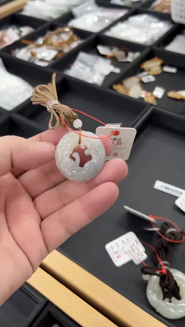 吊坠(不含链)未镶嵌和田玉新疆黑山 凤九