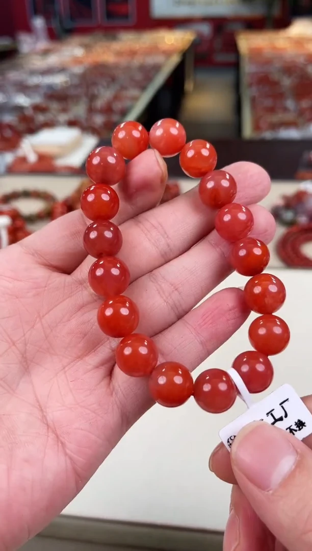 未镶嵌瓦西手串12+南红玛瑙（多样式发其一）