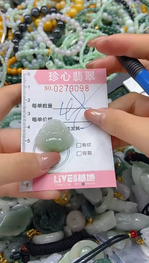 翡翠未镶嵌颈饰闪购0279098