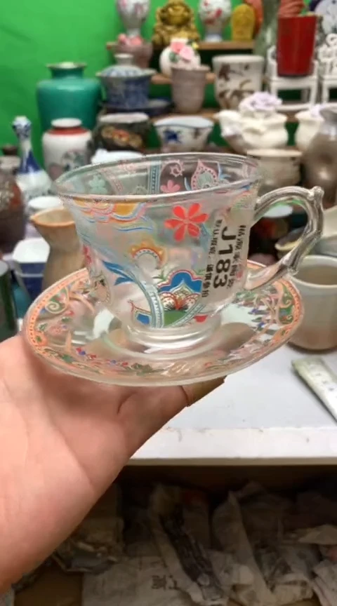 【闪购商品】盖碗海外回流瓷器