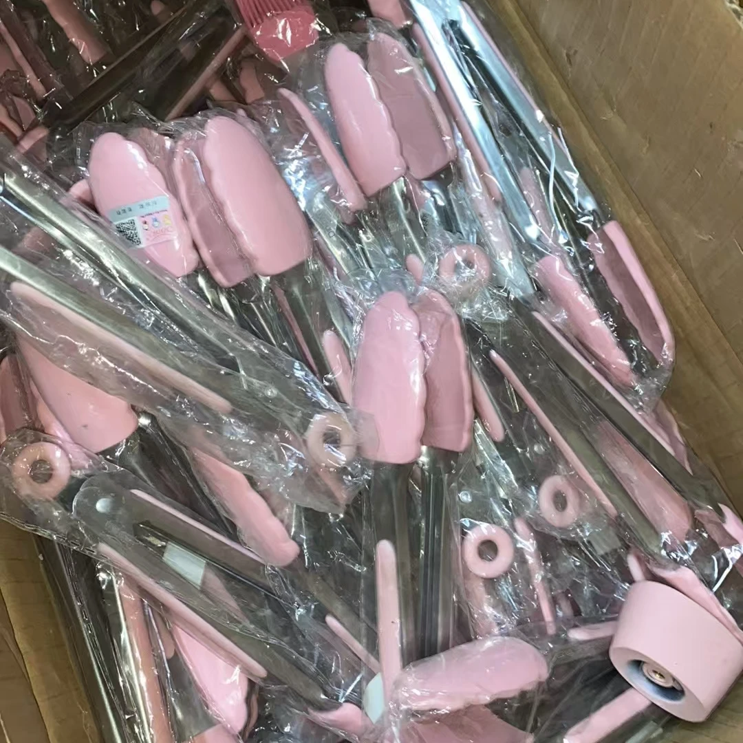 【灰尘了】食品夹子粉色