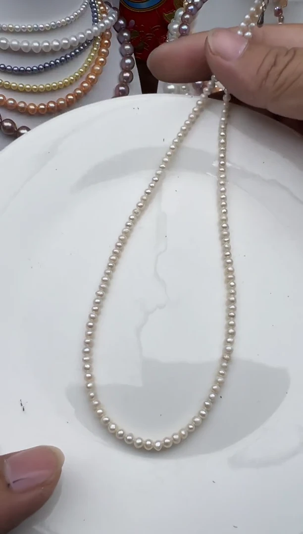 淡水珍珠未镶嵌颈饰1
