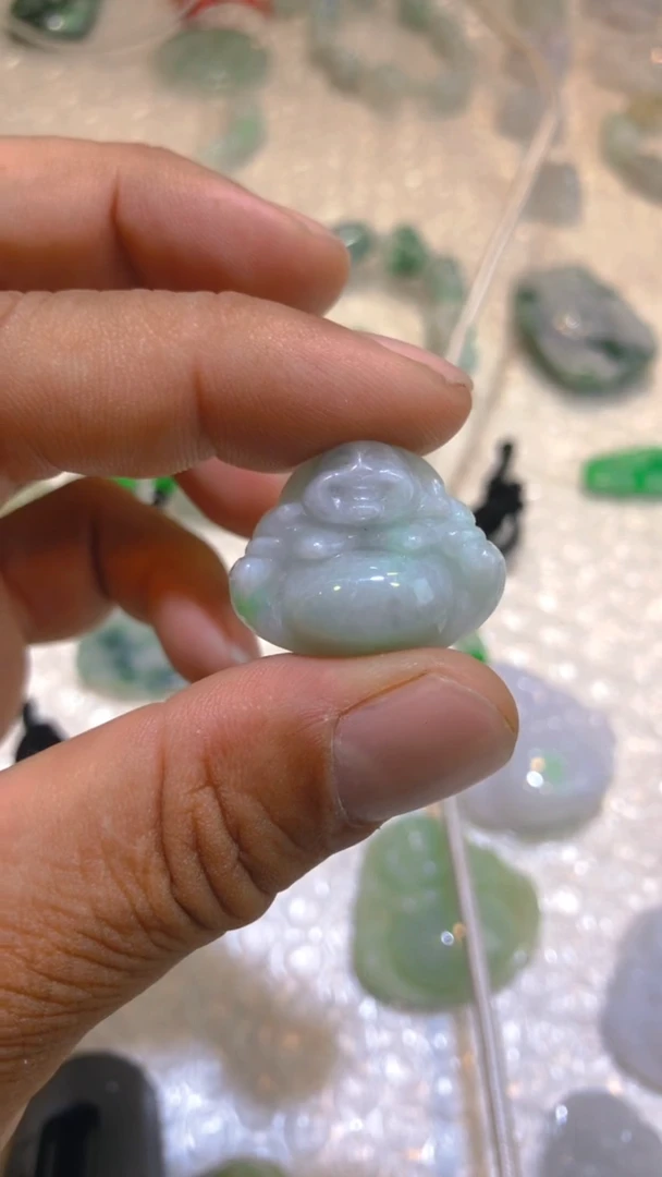 【闪购商品】翡翠吊坠(不含链)未镶嵌小佛公