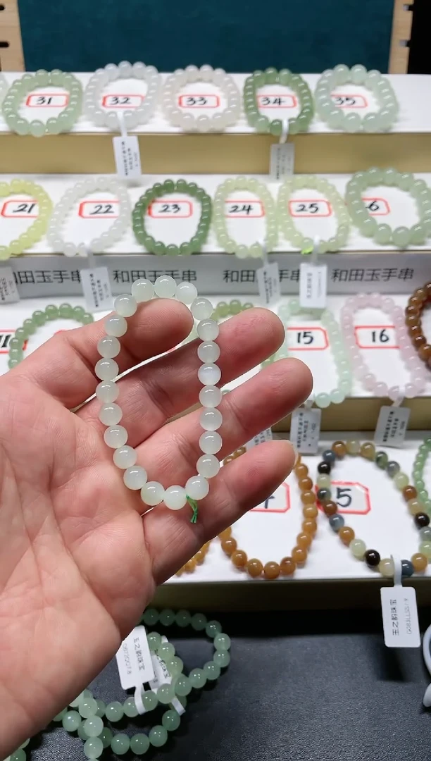 【闪购商品】和田玉颈饰未镶嵌QB7.8不带证书有猫眼纹路
