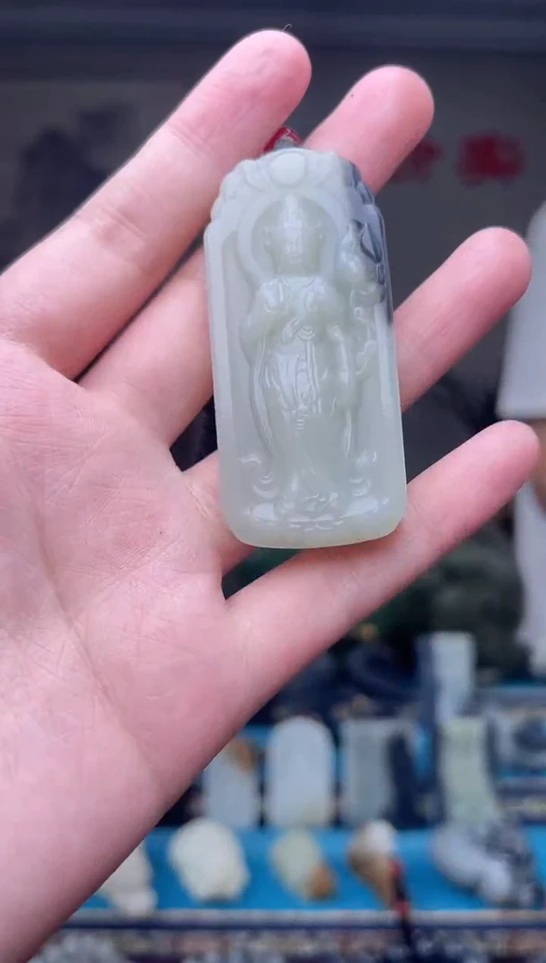 未镶嵌和田玉挂件1