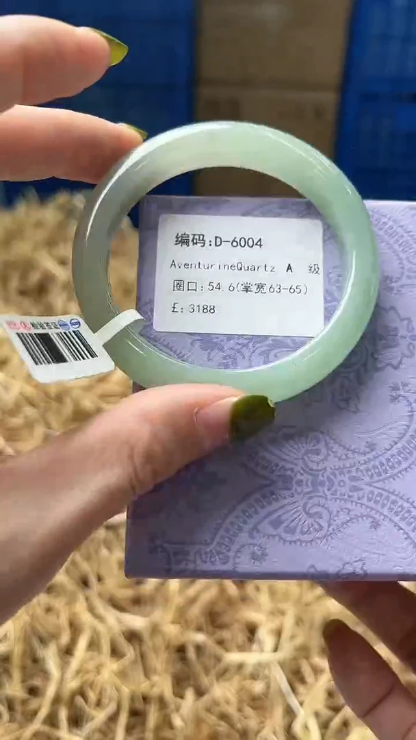 未镶嵌手镯石英质玉D-6004