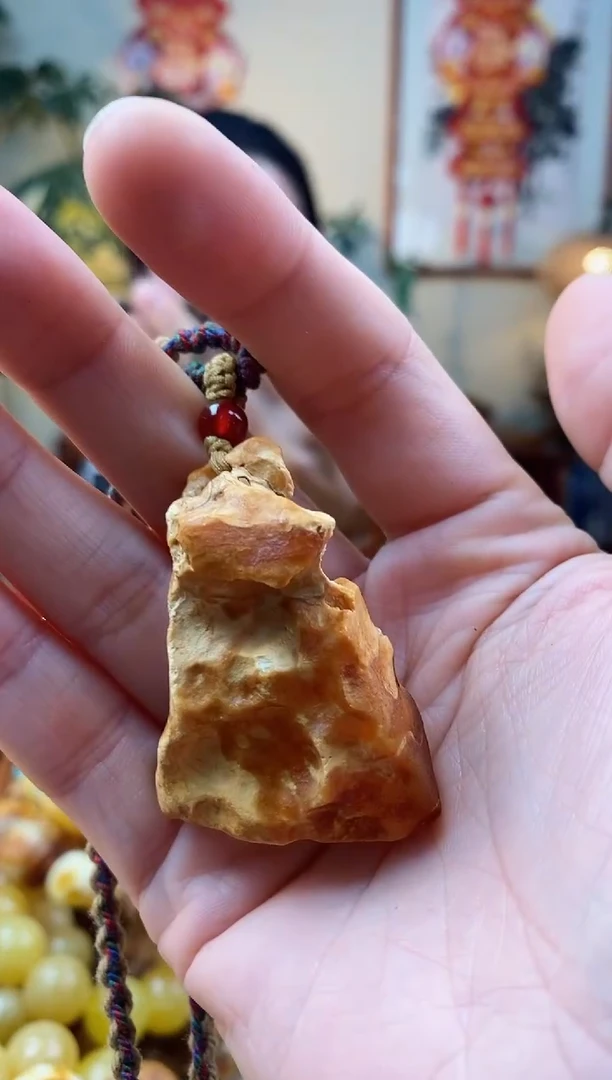 【闪购商品】蜜蜡颈饰未镶嵌吊坠