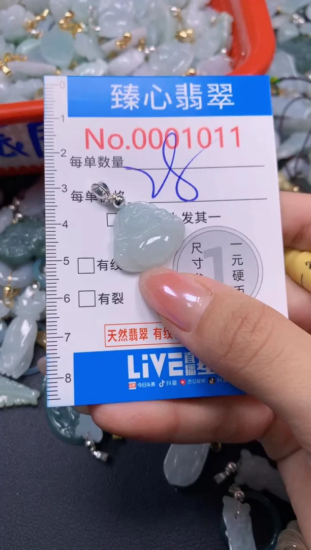 颈饰未镶嵌翡翠1011