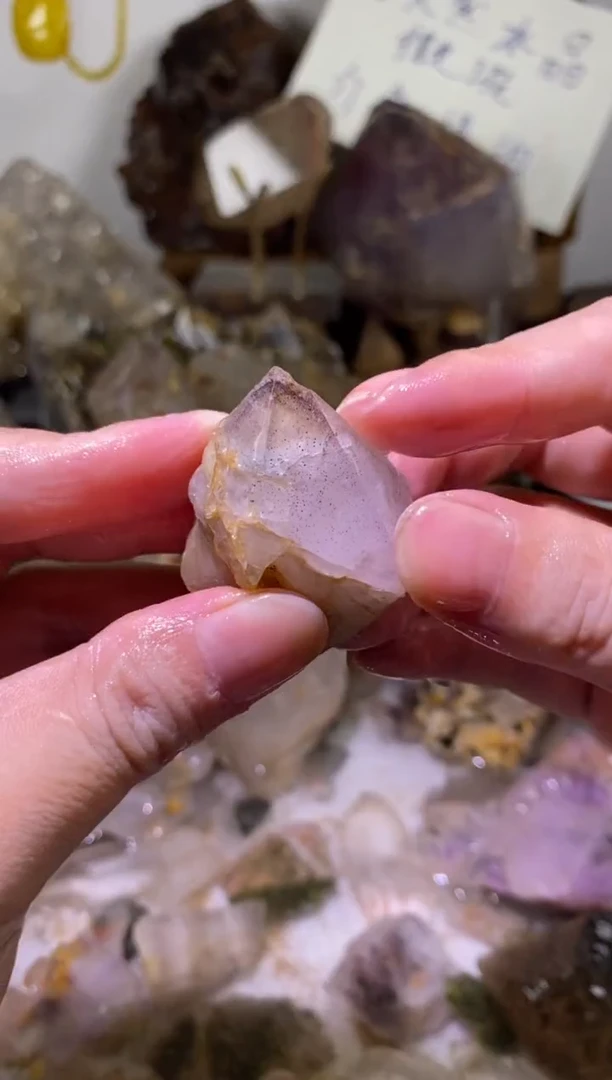 未镶嵌珠宝半成品水晶81号四川超七花园水晶