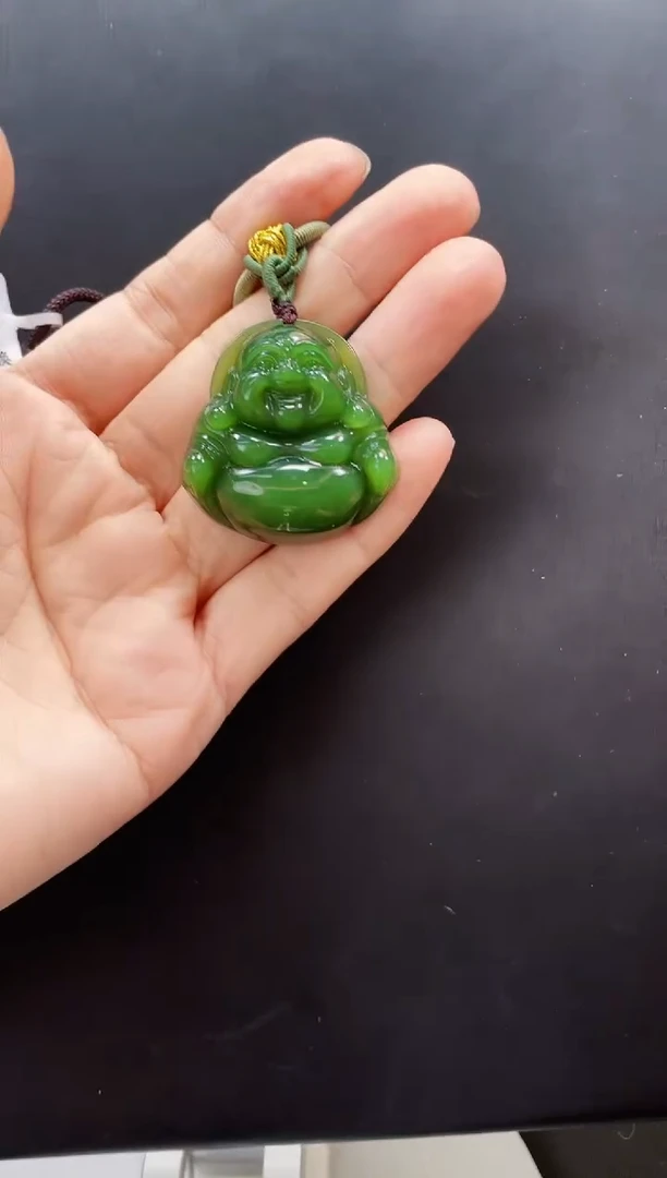 和田玉未镶嵌吊坠(不含链)多样性发一