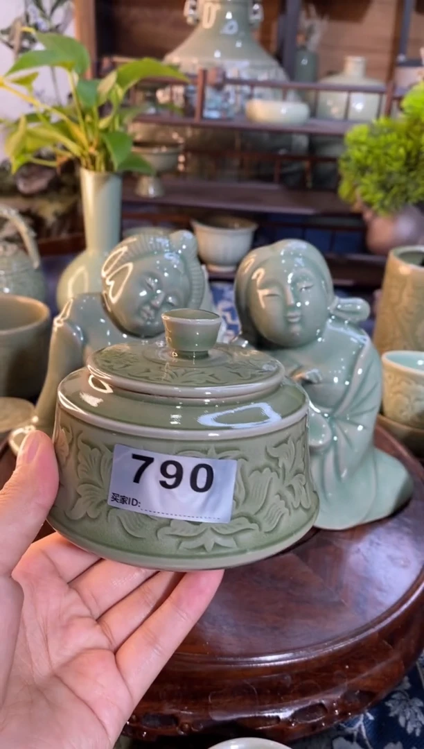 【闪购商品】022807 汉阙茶叶罐 微瑕 一只