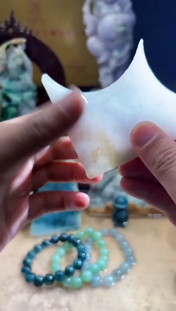 未镶嵌挂件翡翠A货张麦6681