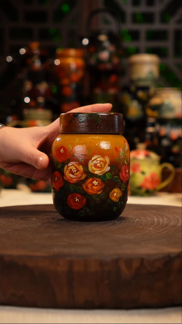 油画   手绘釉下彩