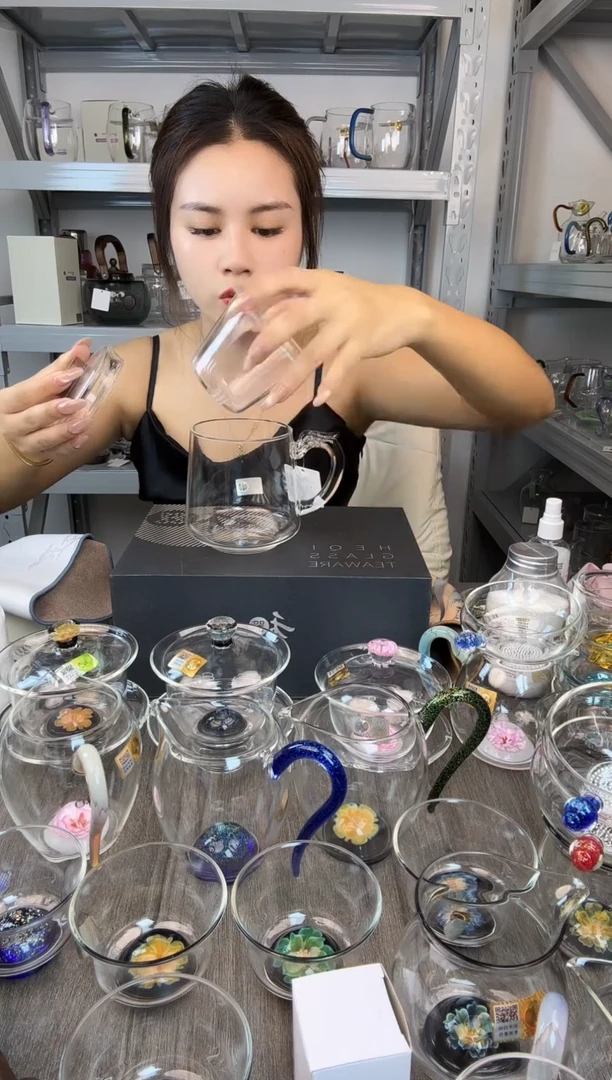 水晶玻璃无盖款ꕥ****࿐禾器 承隆办公杯