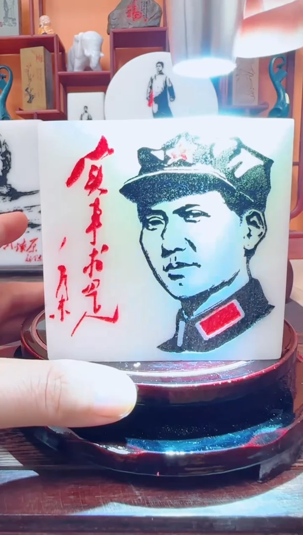 石材9×9×9精品汉白玉带底座