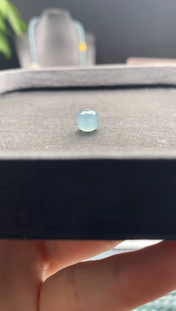 未镶嵌手链翡翠散珠卡8MM桶珠