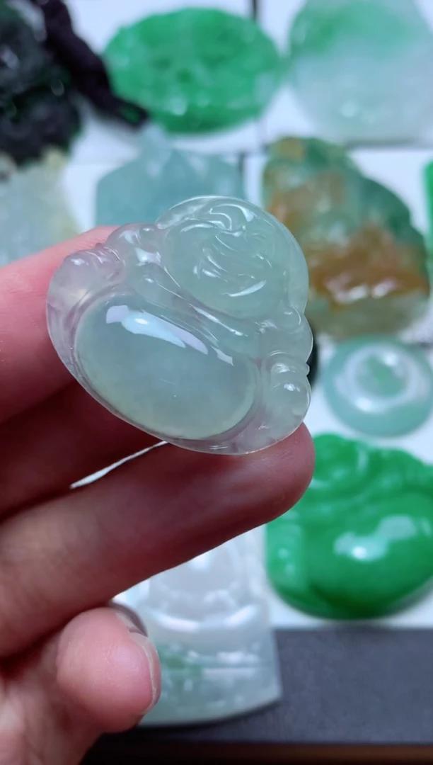 翡翠未镶嵌颈饰天然翡翠