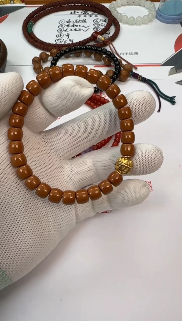 未镶嵌橄榄核手串橄榄核 手串