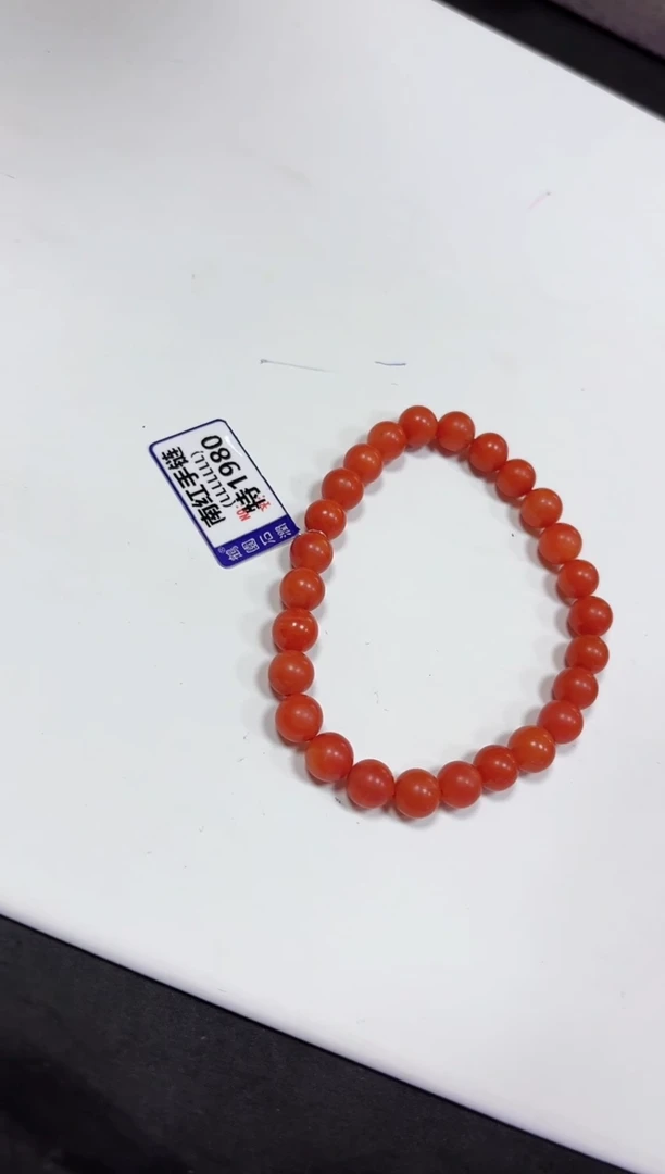 颈饰未镶嵌南红玛瑙手链7+