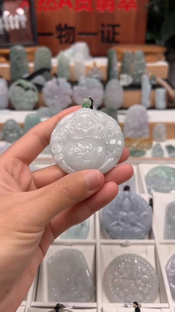 【闪购商品】翡翠颈饰未镶嵌 天然A货翡翠1/17/131