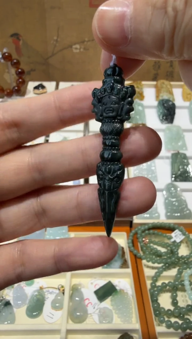 未镶嵌挂件翡翠A货翡翠多样性孤品