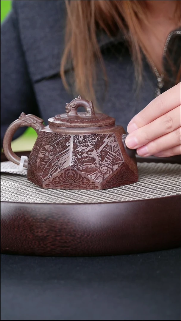 茶壶紫砂宜兴紫砂壶四大天王h0807