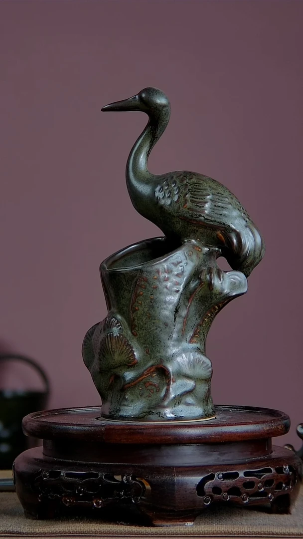 【闪购商品】景韵堂仿清茶叶末釉