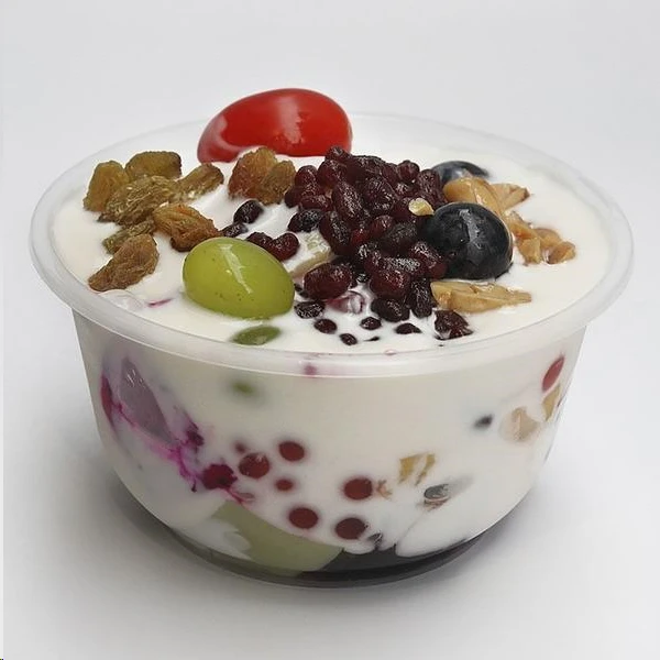 酸奶水果捞约500g/盒（五种水果+酸奶+奥利奥碎+燕麦片+葡萄干）