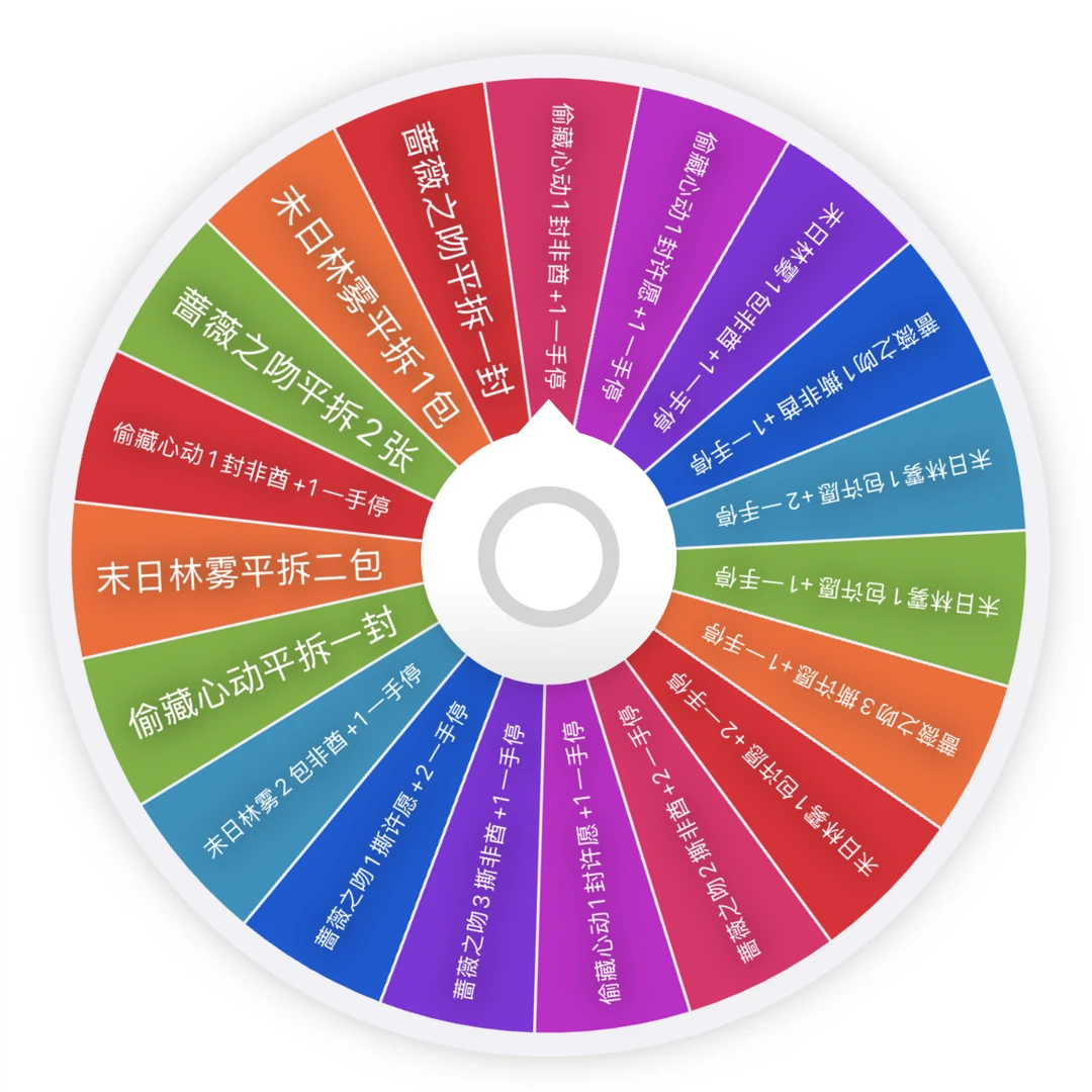 恋与深空浮浮超级大转盘（代拆）