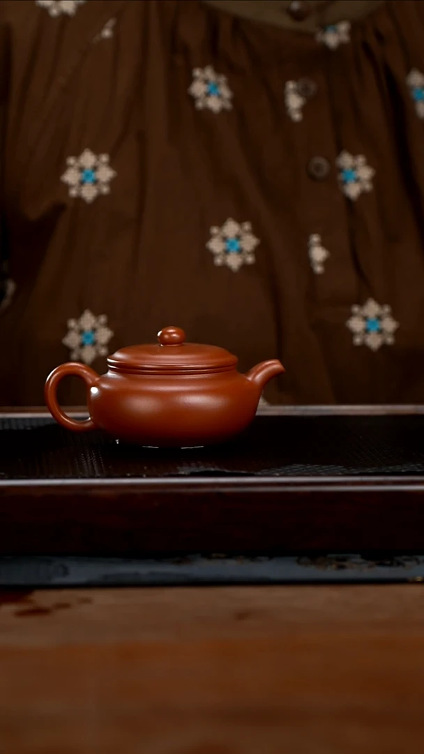 茶壶紫砂180cc原矿赵庄朱泥仿古7