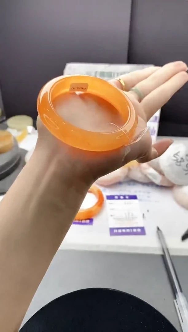 未镶嵌手镯石英质玉j31-HHB59+