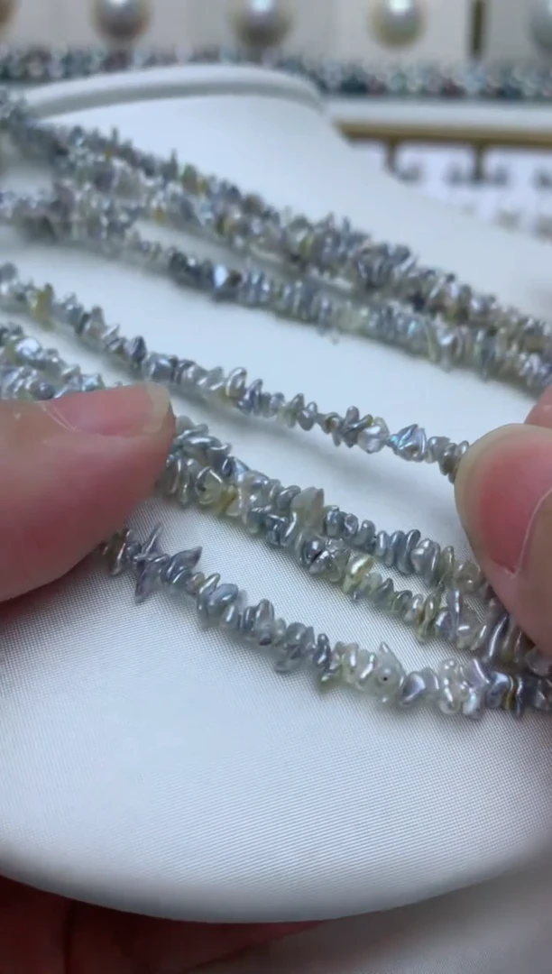 海水珍珠未镶嵌项链q74 多样性发其一