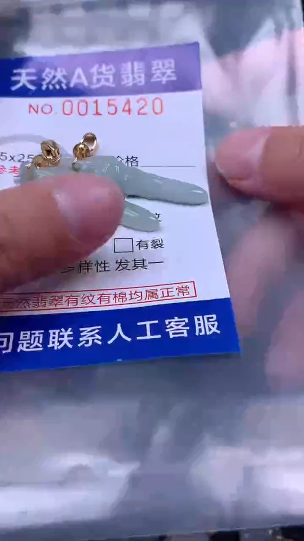 吊坠(赠链)未镶嵌翡翠1