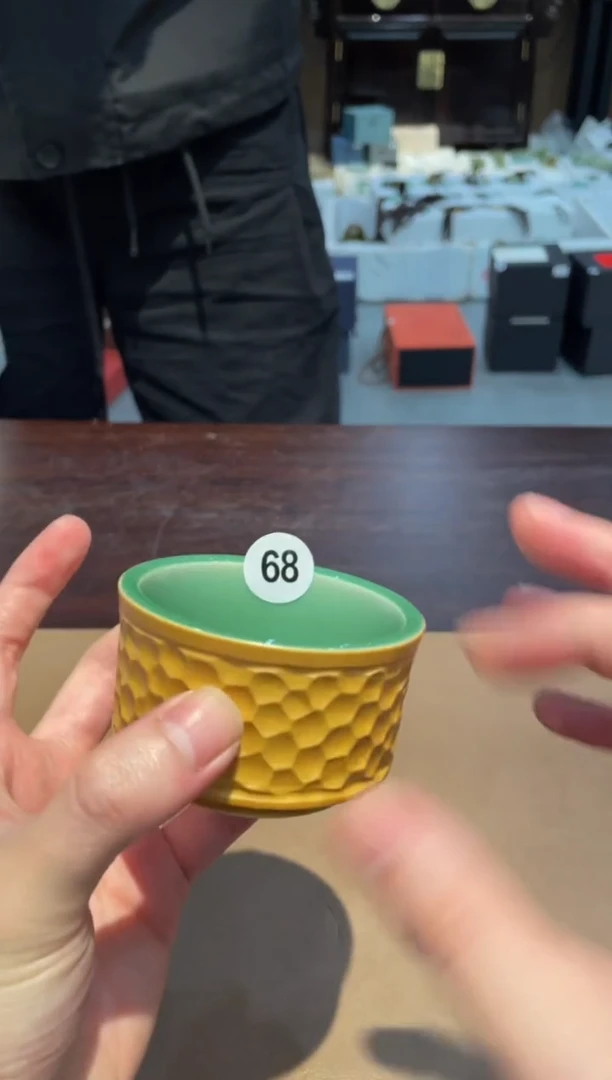 68窑承青瓷水立方杯