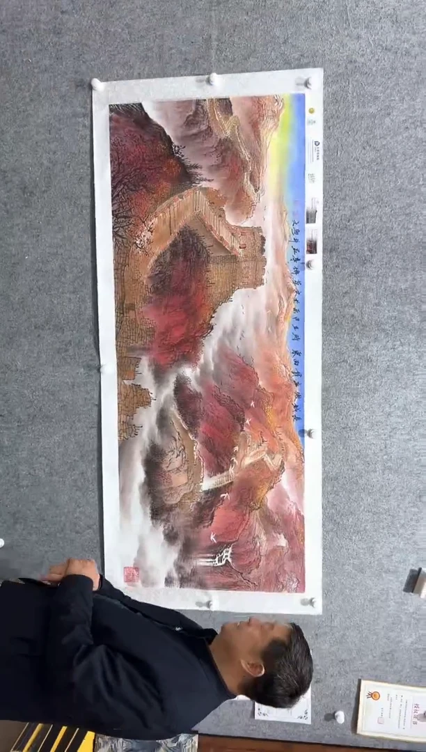 国画张传亭老师的作品3